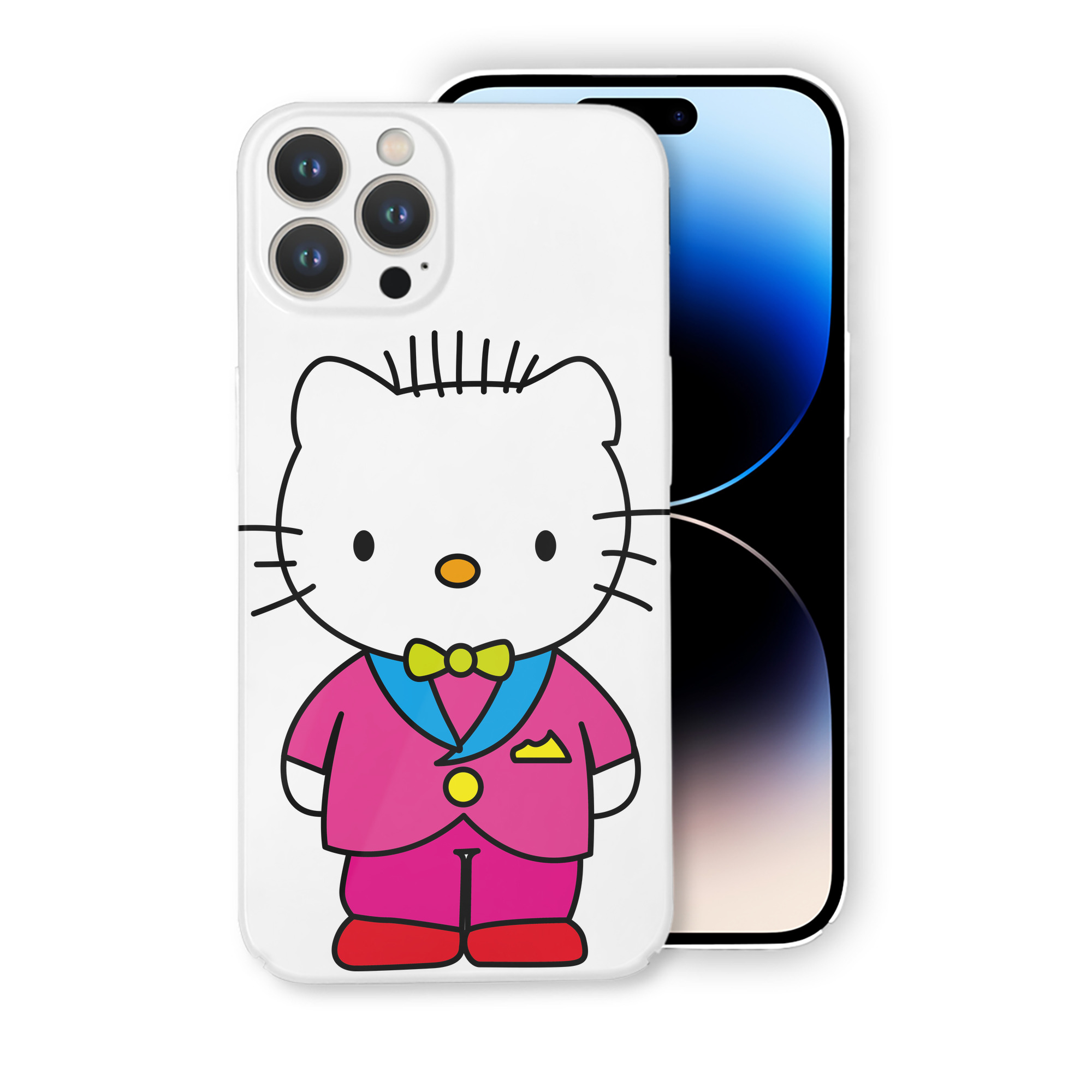 （画像用） Hello Kitty ハローキティ 【iPhone 14シリーズ対応】ハードケース